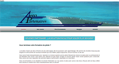 Desktop Screenshot of aeropartenaires.com